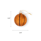 Basketball Ornament - Chive Ceramics Studio - Glass Ornaments - Chive Ceramics Studio