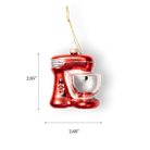 Stand Mixer Ornament - Chive Ceramics Studio - Glass Ornaments - Chive Ceramics Studio