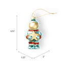 Blue Astronaut Ornament - Chive Ceramics Studio - Glass Ornaments - Chive Ceramics Studio