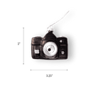 Camera Ornament - Chive Ceramics Studio - Glass Ornaments - Chive Ceramics Studio