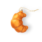 Croissant Ornament - Chive Ceramics Studio - Glass Ornaments - Chive Ceramics Studio