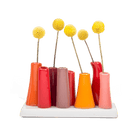 Pooley Modern Bud Vase For Flowers - Chive Ceramics Studio - Vases - Chive Ceramics Studio