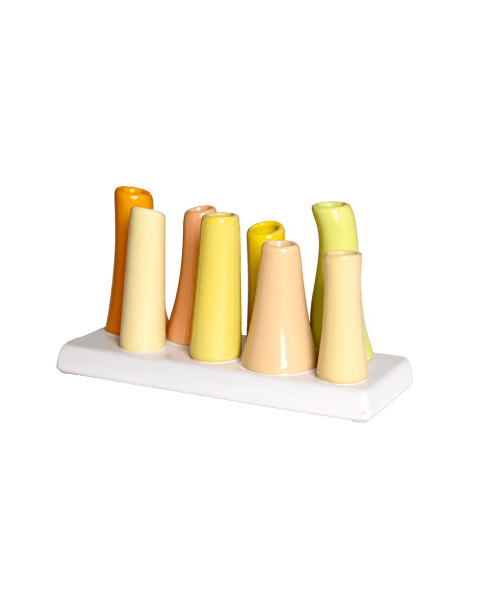 Pooley Modern Bud Vase For Flowers - Chive Ceramics Studio - Vases - Chive Ceramics Studio