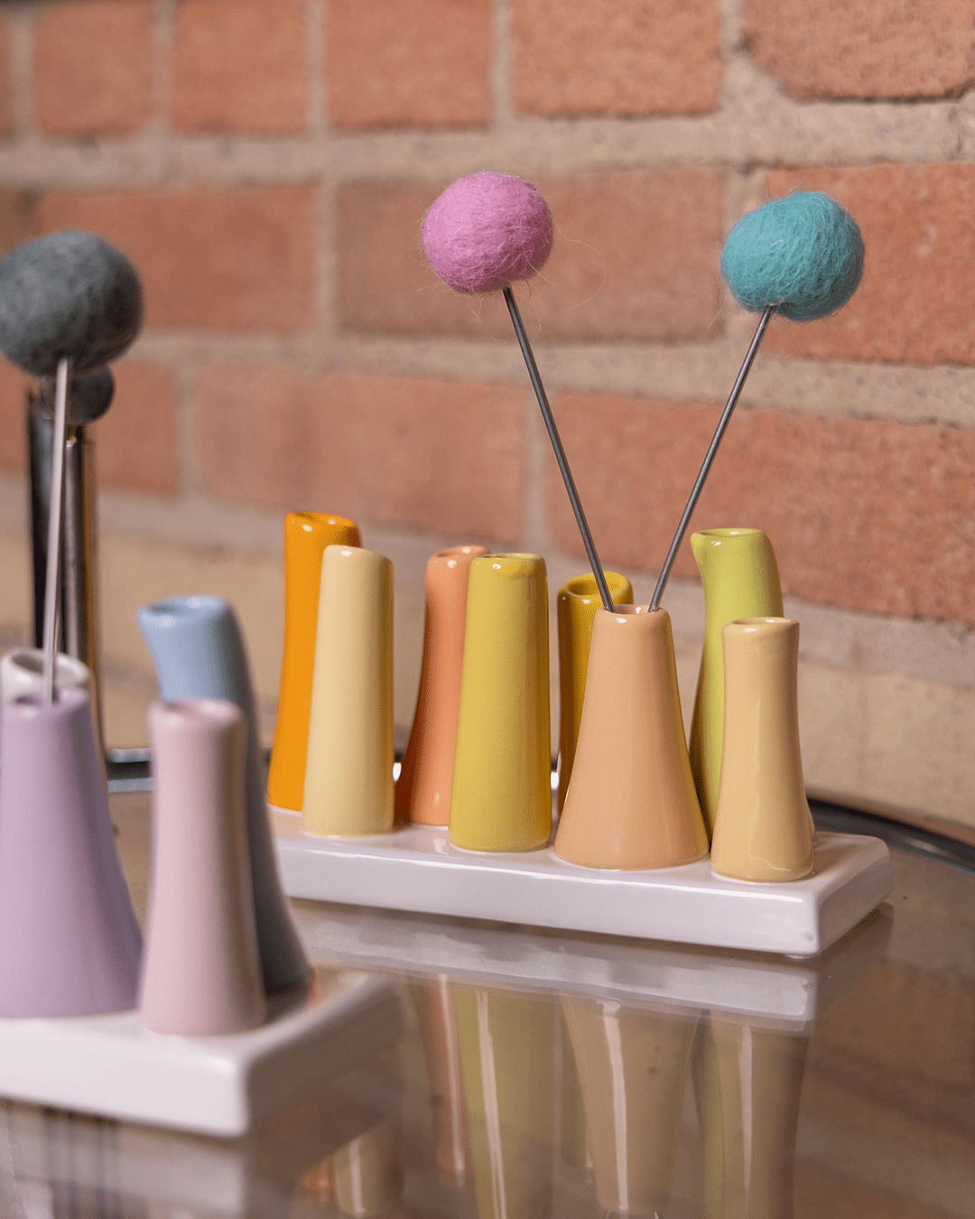 Pooley Modern Bud Vase For Flowers - Chive Ceramics Studio - Vases - Chive Ceramics Studio