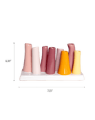 Pooley Modern Bud Vase For Flowers - Chive Ceramics Studio - Vases - Chive Ceramics Studio