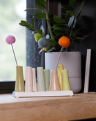 Pooley Modern Bud Vase For Flowers - Chive Ceramics Studio - Vases - Chive Ceramics Studio