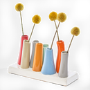 Pooley Modern Bud Vase For Flowers – Chive Ceramics Studio