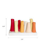 Pooley Modern Bud Vase For Flowers - Chive Ceramics Studio - Vases - Chive Ceramics Studio