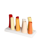 Pooley Modern Bud Vase For Flowers - Chive Ceramics Studio - Vases - Chive Ceramics Studio