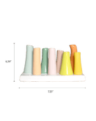 Pooley Modern Bud Vase For Flowers - Chive Ceramics Studio - Vases - Chive Ceramics Studio