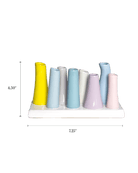 Pooley Modern Bud Vase For Flowers - Chive Ceramics Studio - Vases - Chive Ceramics Studio