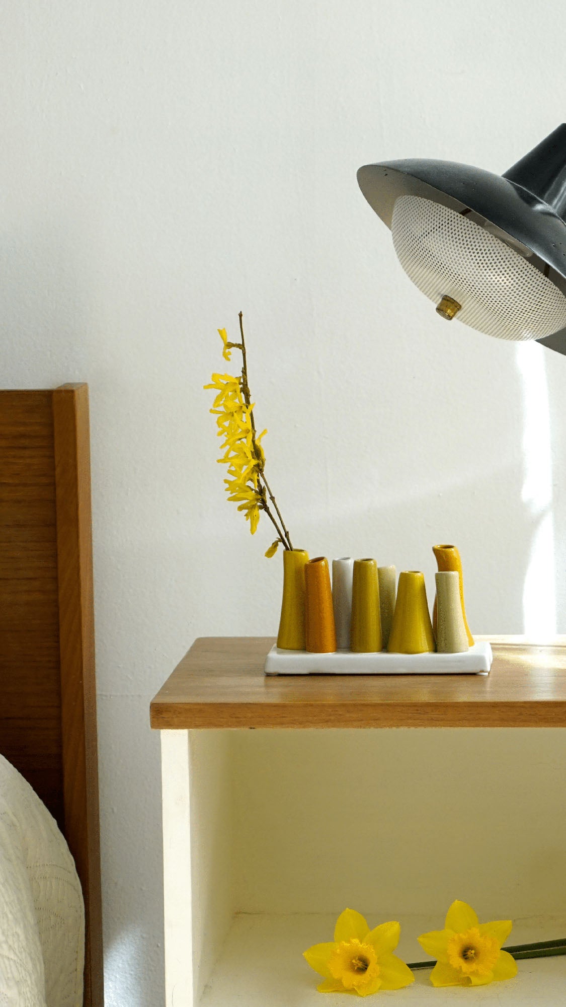 Pooley Modern Bud Vase For Flowers - Chive Ceramics Studio - Vases - Chive Ceramics Studio