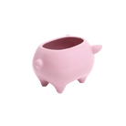 Pig Ceramic Indoor Plant Pot For Succulents - Chive Ceramics Studio - Pots - Chive Ceramics Studio