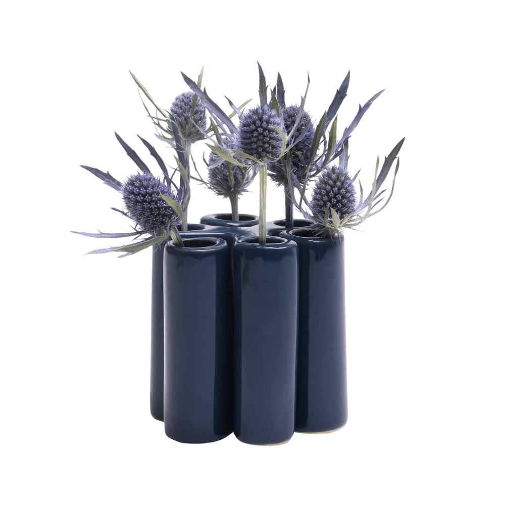 Pooley Puzzle Modern Bud Vase For Flowers - Chive Ceramics Studio - Vases - Chive US