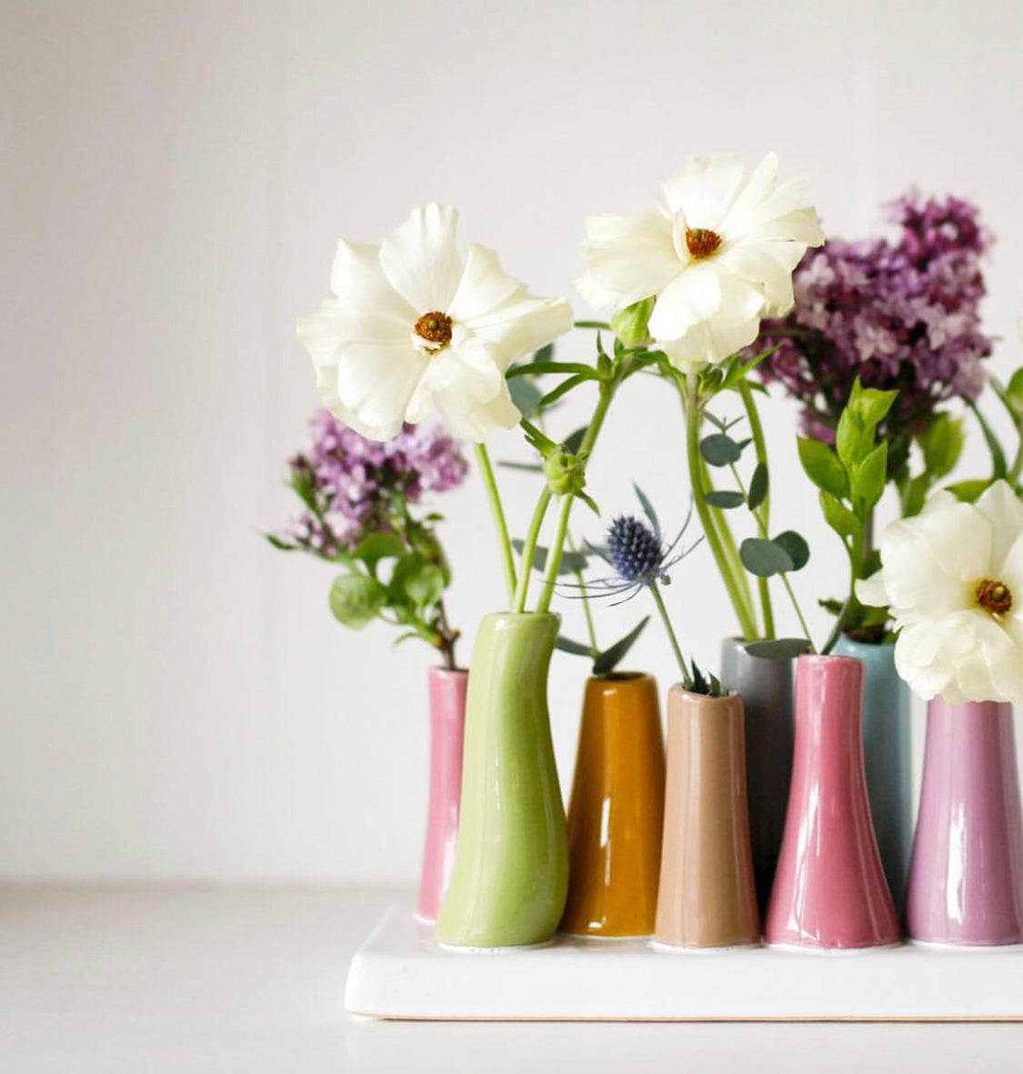 Pooley Modern Bud Vase For Flowers