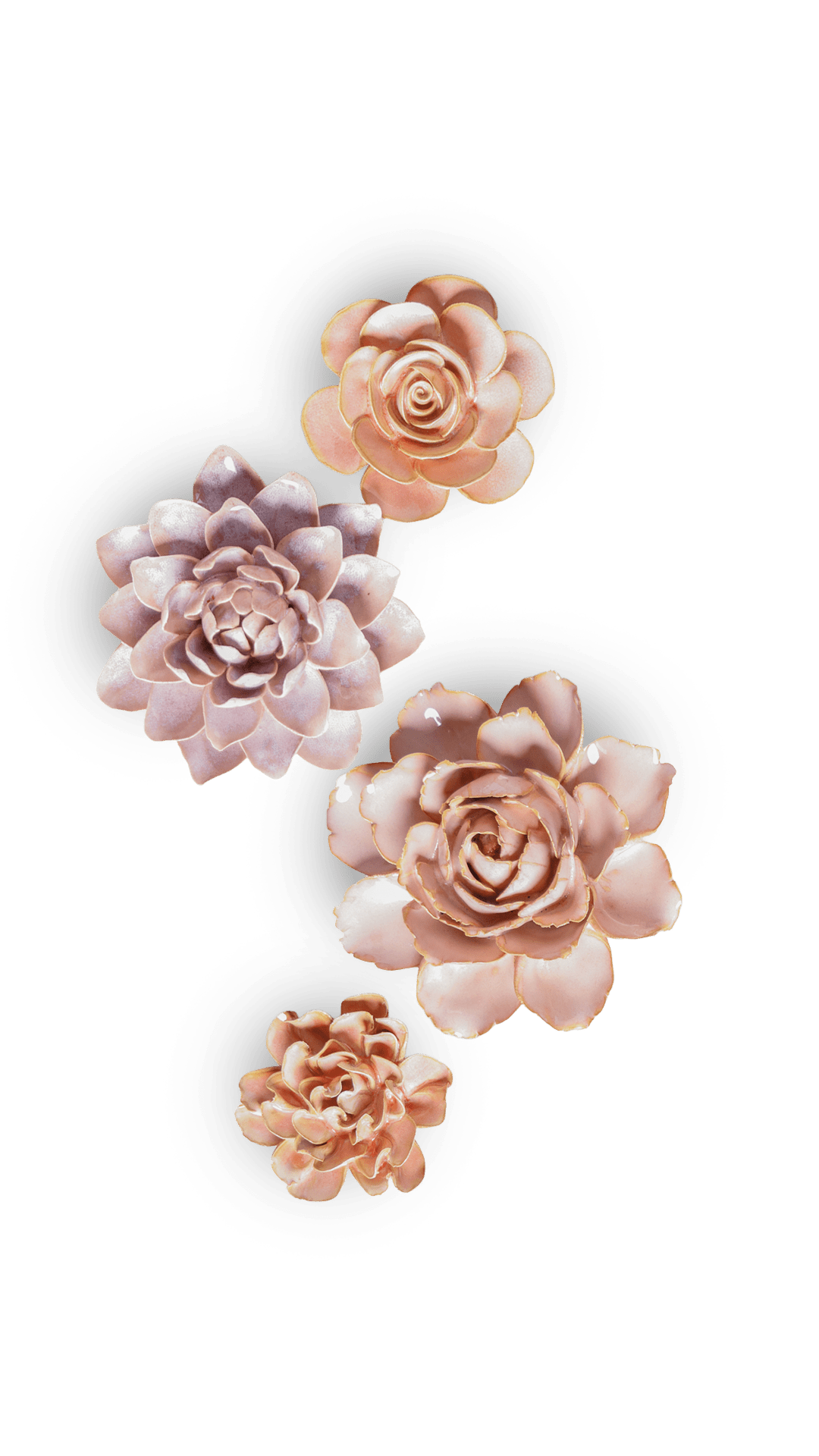 Gothenburg - 4 Piece Curated Set - Chive Ceramics Studio - Ceramic Flower Sets - Chive Ceramics Studio