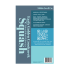 Early Golden Crookneck Squash Vegetable Seeds Packet - Chive Ceramics Studio - Seeds - Chive Ceramics Studio