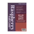 Raspberry Fall Gold Flower Seeds Packet - Chive Ceramics Studio - Seeds - Chive Ceramics Studio