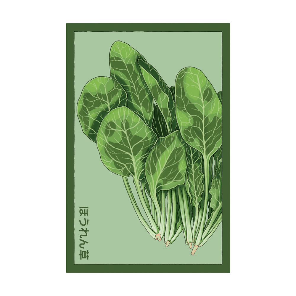 Spinach Vegetable Seeds Packet - Chive Ceramics Studio - Seeds - Chive Ceramics Studio