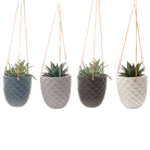 Thimble Porcelain Modern Hanging Planter - Chive Ceramics Studio - Pots - Chive US