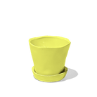 Tika Pot & Saucer | 3 inch - Chive Ceramics Studio - Pots - Chive Ceramics Studio