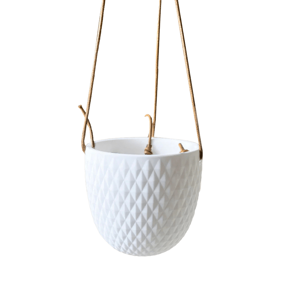 Virago Ceramic Modern Hanging Planter - Chive Ceramics Studio - Pots - Chive US