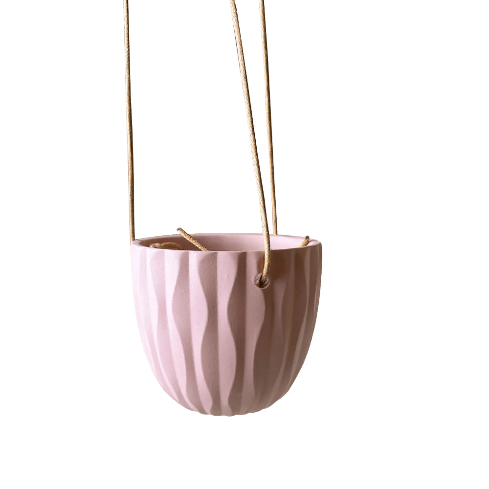 Virago Ceramic Modern Hanging Planter - Chive Ceramics Studio - Pots - Chive US