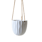 Virago Ceramic Modern Hanging Planter - Chive Ceramics Studio - Pots - Chive US