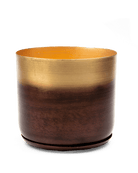 Joe Metal Pot With Drainage Hole | 7, 8, 10 & 12 inches - Chive Ceramics Studio - Pots - Chive Ceramics Studio