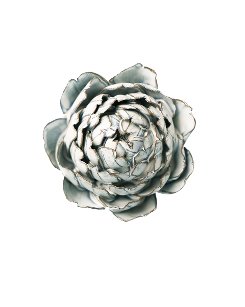 Blue White Queen Protea Wall Art | Chive