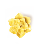 Chive March Birth Flower Daffodil buttercup yellow glazed ceramic flower.