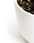 Close up of Chive Casey white matte Porcelain medium planter.