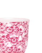 Close-up of the Chive Liberte small skull porcelain pot showing the pattern and glaze finish.