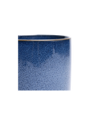 Close-up of the Chive Minute large cosmos ceramic pot showing the color and glaze finish.