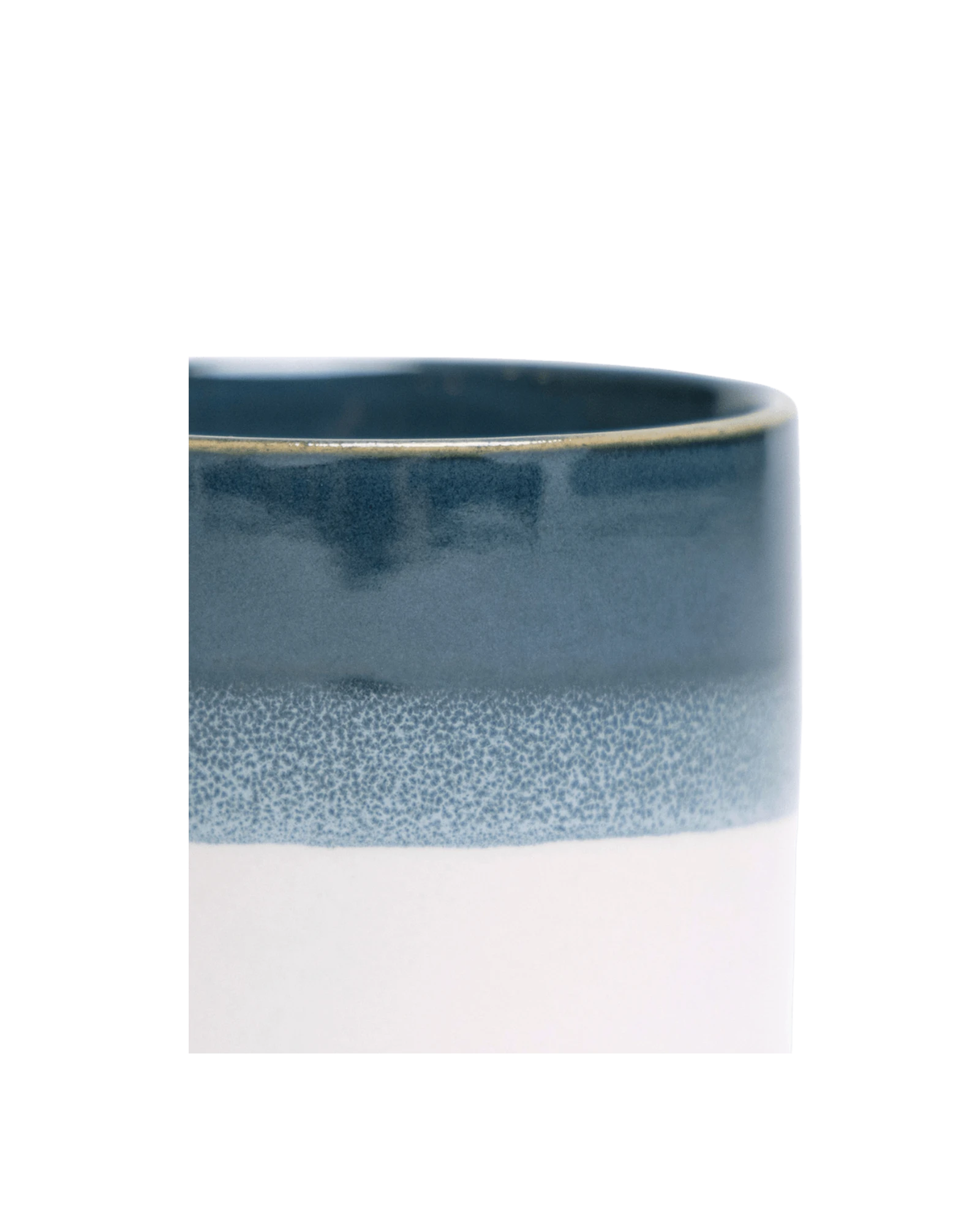 Close-up of the Chive Minute small green-blue ceramic pot showing color and glaze finish.