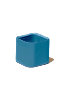 Chive Svek greenish color fully glazed ceramic planter with no drainage.