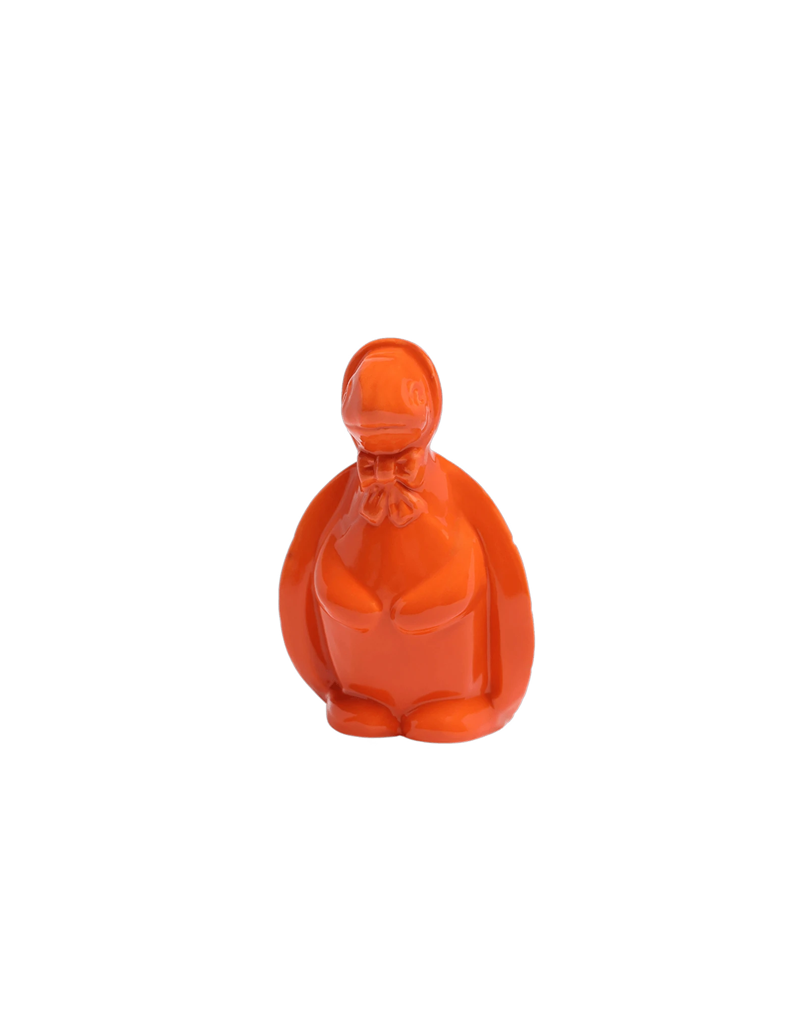 Chive Turtle Orange color ceramic turtle shaped succulent planter with no drainage.