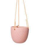 Chive Virago B clay terracotta ceramic  hanging planter with no drainage.