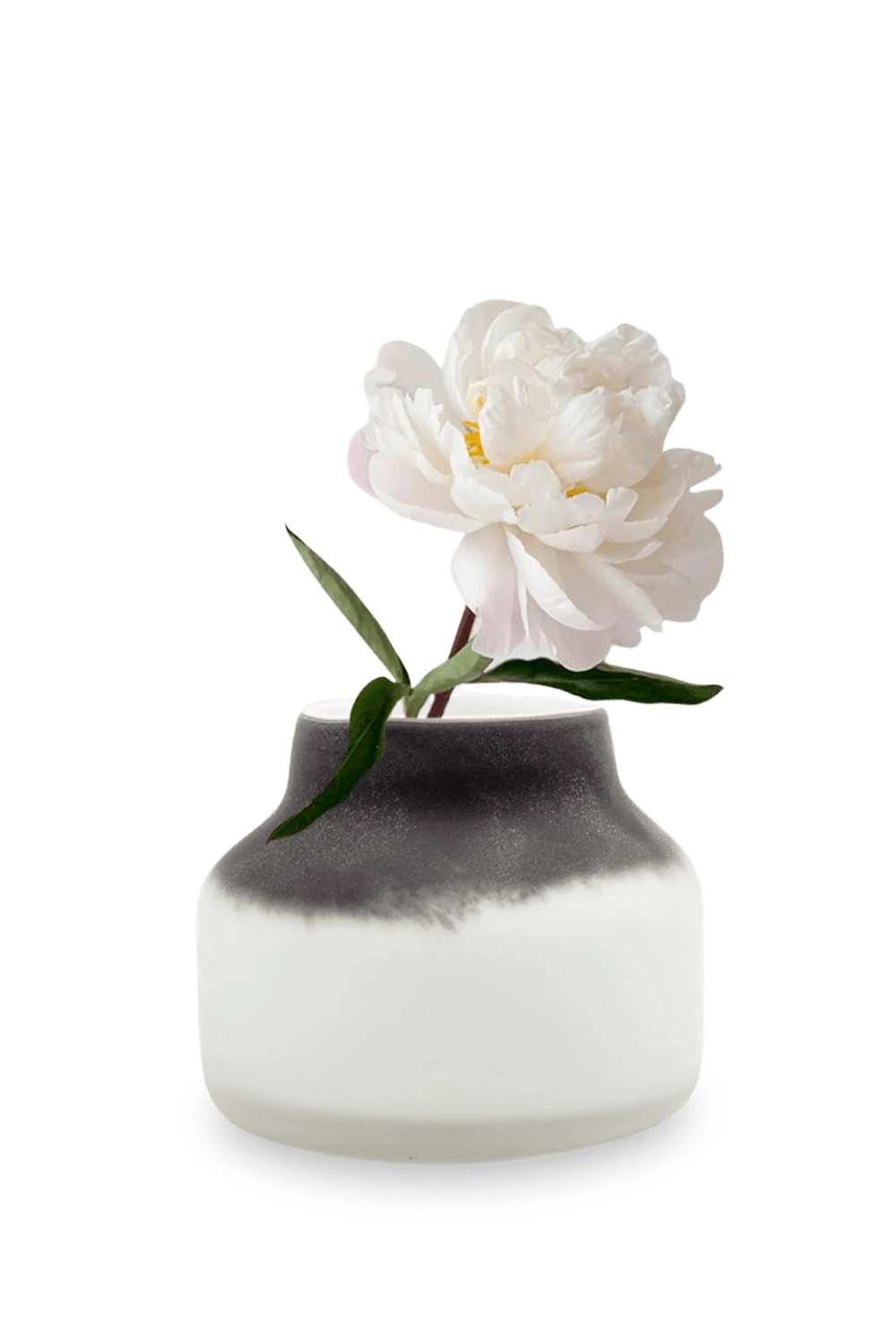 Matte Glass Modern Flower Vase - Groak - handmade by Chive Studio Toronto