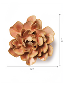 Rose Pink Hawthorn styled flat on an entryway console, Chive Ceramics Studio