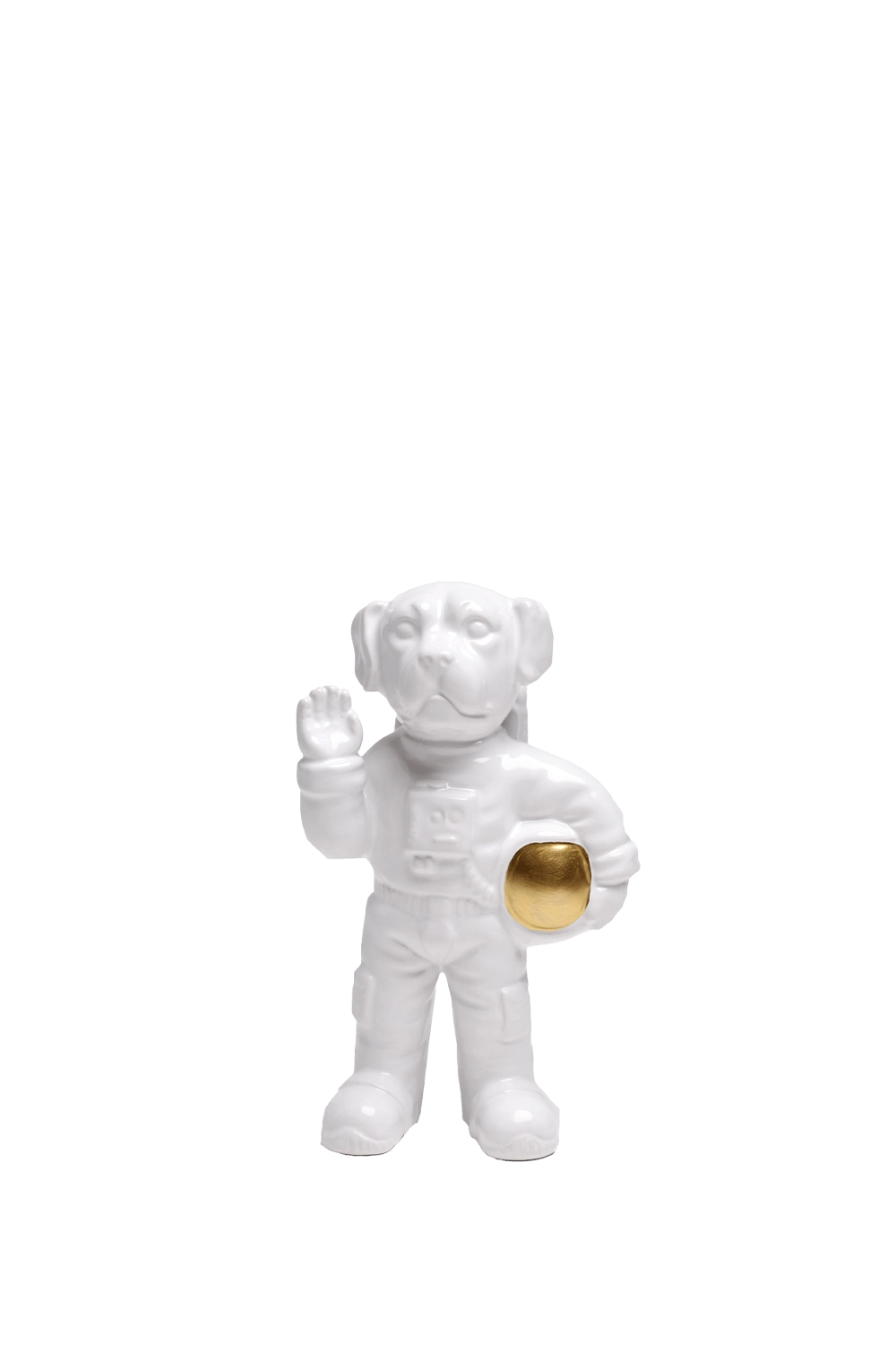 Laika Ceramic Vase - Astronaut - handmade by Chive Stdio Toronto