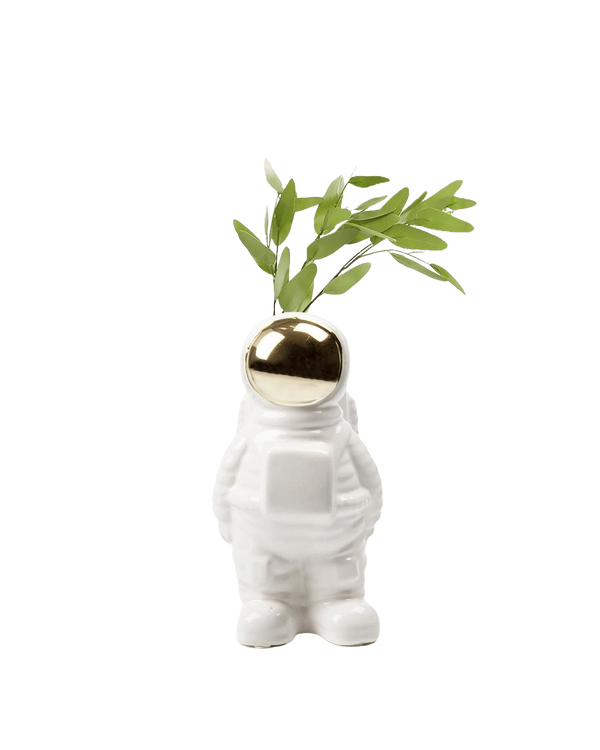 Astronaut Unique Ceramic Flower Vase