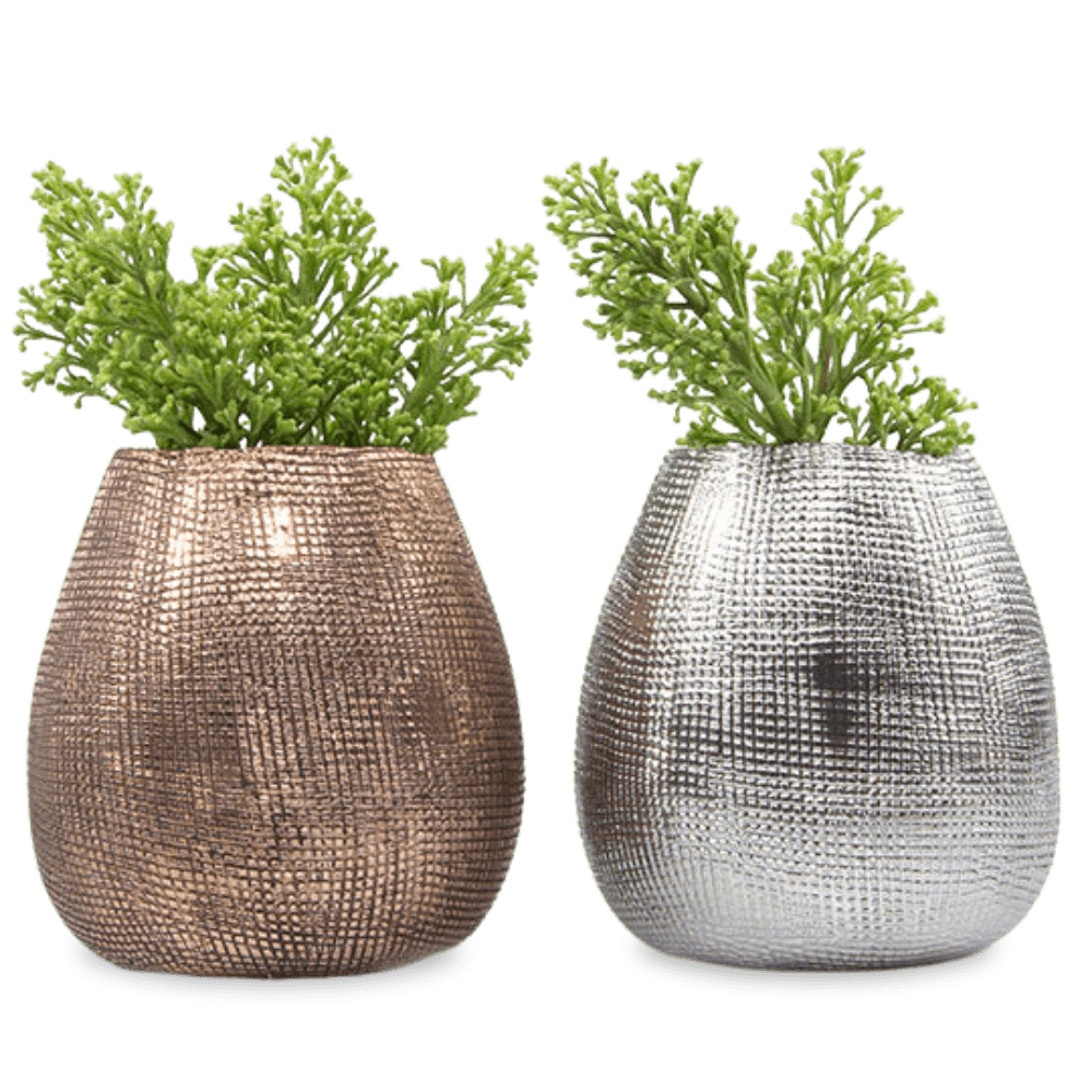 mesh planting pots Mesh Ceramic Planter Pot
