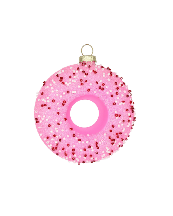 Pink Donut Ornament