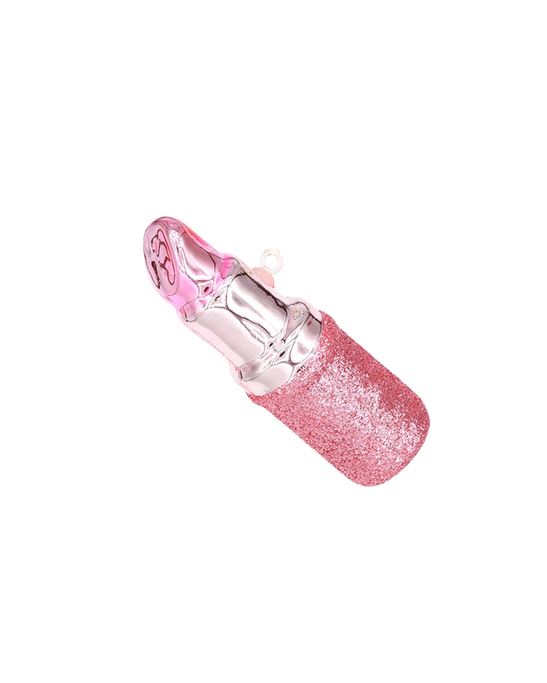 Pink Lipstick Ornament