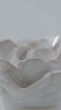 Ivory daffodil ceramic wall flower rotating in multi-angle macro close-up — English Garden Collection — Chive Studio