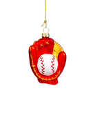 Baseball glove ornament, product photo