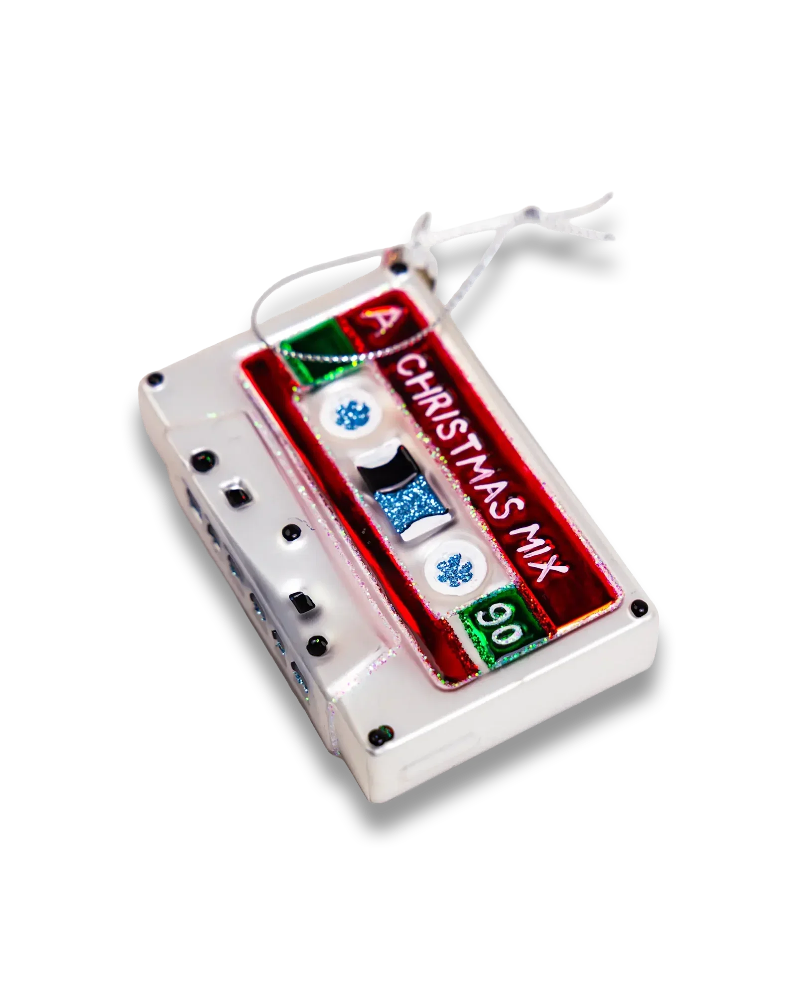 Cassette ornament, alternate view