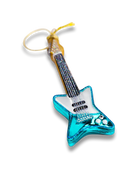 Blue Electric Guitar ornament, alternate view