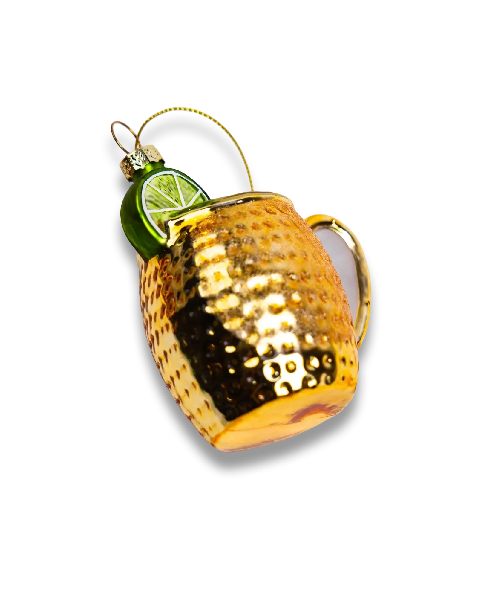 Moscow Mule ornament, alternate view